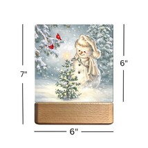 Snowman Christmas Led Tabletop  Nightlight image 3
