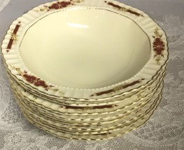 H &amp; C Bohemia Czechoslovakia Coronado Soup/Dessert Bowls - 7 - MINT - $49.45