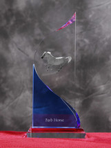 Barb horse- crystal statue in the likeness of the horse. - $65.99