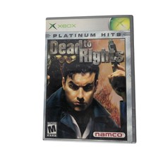 Dead To Rights (XBOX, 2002) Game, Case &amp; Manual - $19.80