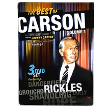 The Best of Johnny Carson: Volume 1 (3-Disc DVD, Approx. 4 hours) w/ Slipcase ! - $8.58