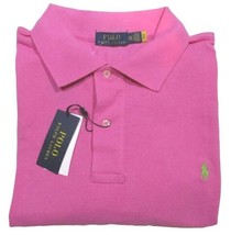 AUTHENTIC POLO RALPH LAUREN BIG &amp; TALL PINK SIZE 2X TALL COTTON MESH NWT - $72.54