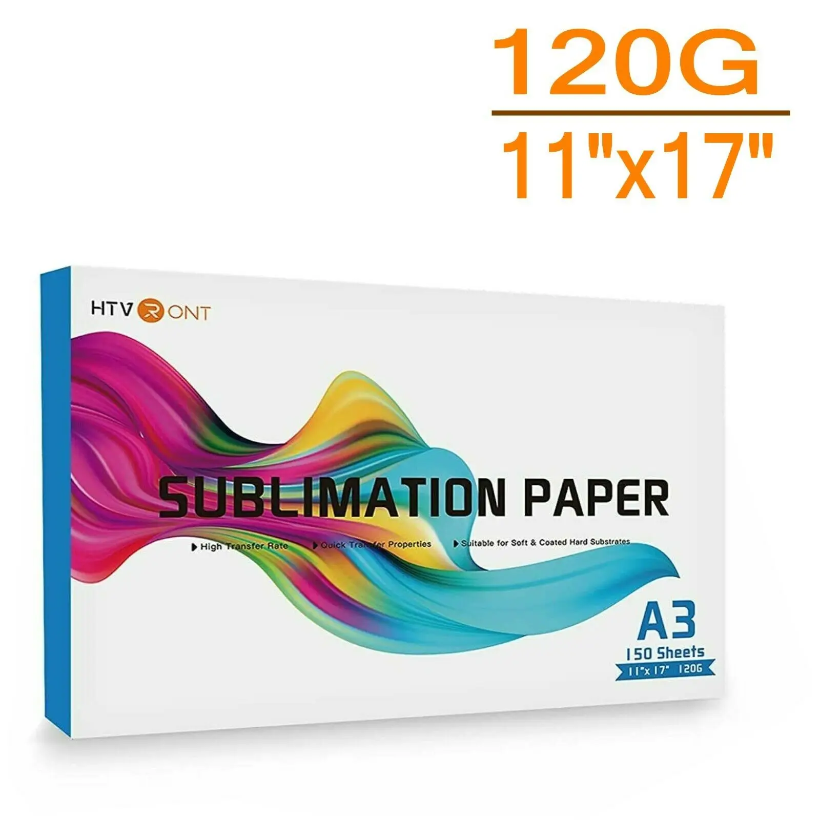 HTVRONT 150 Sheets A3 Sublimation Paper 11x17 inches 120g - $577.67 MXN