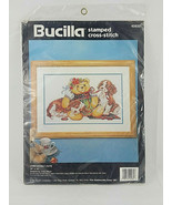 Bucilla Stamped Cross Stitch Kit Unbearably Cute NEW 40930 - £15.95 GBP