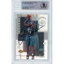 Jamal Mashburn Charlotte Hornets Auto 2001 Upper Deck On-Card Autograph Beckett - £62.19 GBP