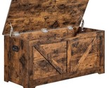 Storage Chest, Storage Trunk With 2 Safety Hinges, Storage Bench, Shoe B... - £163.45 GBP