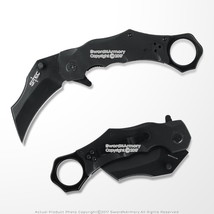 Tactical Karambit Folding Combat Knife G10 Handle Patented Quick Release Sheath - £23.24 GBP