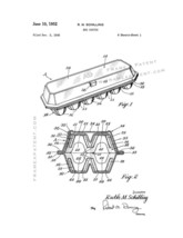 Egg Carton Patent Print - White - £5.94 GBP+