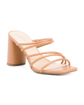 New Nine West Brown Leather Sandals Size 8.5 M $89 - £23.72 GBP