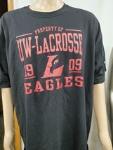 RUSSELL WINCONSIN-LACROSSE MEN&#39;S T-SHIRT ASSORTED SIZES #422 - $7.99