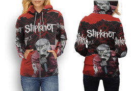 Slipknot Metal Band   All Over Print Zipper Hoodie for Women - £22.29 GBP