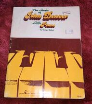 1975 Music of John Denver Evelyn Baker Piano Sheet Music Cherry Lane Book - $9.99