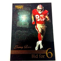 Jerry Rice 1996 Pinnacle Trophy Collection Parallel #190 NFL HOF SF 49ers - £3.91 GBP