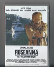 Swedish Foreign Region 2 DVD TV Film ROSEANNA (1993) Martin Beck Series - $30.00