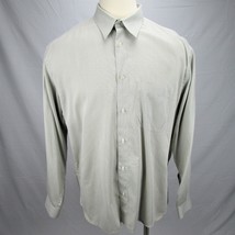 Pronto Uomo Made in Italy Button Up Dress Shirt Mens 2XL Casual Long Sle... - $19.80