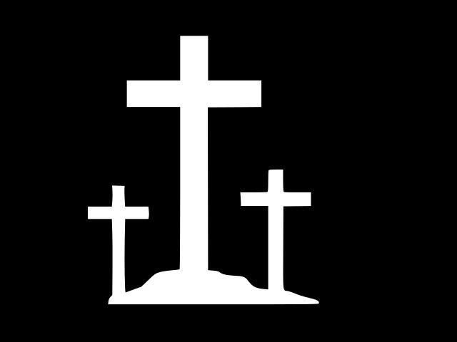 Calvary Cross Christian Pride Vinyl Decal Car Sticker Wall CHOOSE SIZE C... - $3.13+