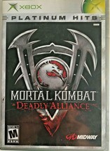 Mortal Kombat: Deadly Alliance Platinum Hits (Microsoft Xbox, 2003): COMPLETE - £7.76 GBP