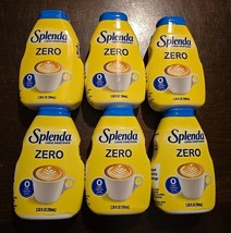 Lot of 6 Splenda Liquid Zero Calorie Sweetener Drops 3.38oz (BN14) - $26.93