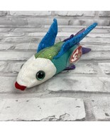 TY Beanie Baby PROPELLER the Fish 8.5 Inch New With Tags Stuffed Animal Toy - £9.55 GBP