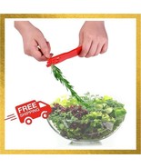 Kale Leaf Remover Tool for Greens, Herb Stripper, Acrylic Kale Razor - E... - £6.71 GBP