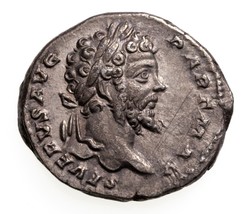 200-201 AD Roman. Septimius Severus AR Denarius Coin in XF - £86.15 GBP