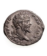 200-201 AD Roman. Septimius Severus AR Denarius Coin in XF - $2,029.91 MXN