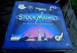 Stock Market Board Game in Tin Container-Complete - $14.00