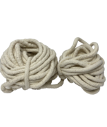 Natural Cream Braided 100% Cotton Smooth Piping Cord 39 Yards - $23.74