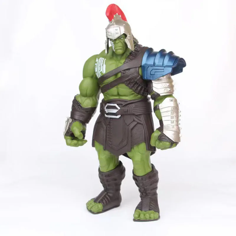 33cm Hulk Avengers Marvel Thor 3 Ragnarok Hands Moveable Hammer Battle Axe - £25.79 GBP