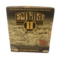 Empire II (2): The Art of War Big Box PC 1995 Real Time Strategy Computer Game - £5.78 GBP