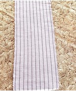 New Lavender Woven Loomed Rag Rug 52 x 22 inches Machine Washable USA Made - £32.50 GBP