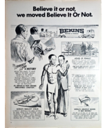 RIPLEYS BELIEVE IT OR NOT &quot;BEKINS MOVING &amp; STORAGE-1968 Vintage Print Ad... - $15.55