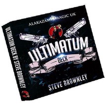Ultimatum Deck by Steve Brownley and Alakazam Magic - Trick - £24.72 GBP