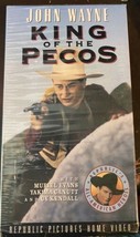 John Wayne 3 pack VHS Westward Ho King of the Pecos Three Faces West - £2.98 GBP