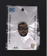 2018 SDCC San Diego Comic Con Exclusive CW TV Series DC Art Pin Black Li... - £12.45 GBP
