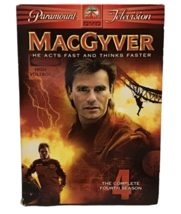 MacGyver The Complete Fourth Season Boxed Set 5 Disc Set Full Screen DVD DVDs A - £13.16 GBP
