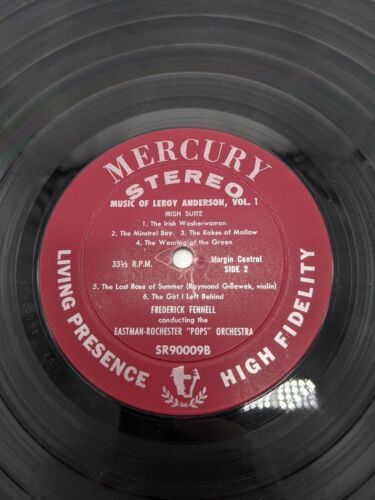 The Music Of Leroy Anderson Vol 1 Vinyl Record - $8.90