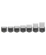 Andis 7pc Snap-On Blade Attachment Comb Set Black 01380 - $24.74