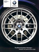 2005 Bmw M3 Competition Package Brochure Catalog Folder Us 05 M - £9.39 GBP