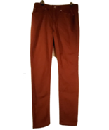 Seven7 Jeans Womens Size 6 Rust Color Denim Cotton Blend 5-Pocket Design... - £24.70 GBP