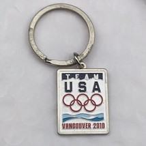 Team USA Vancouver  Olympics 2010 Key Fob Ring - $9.95