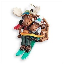 DOWNHILL THRILLS 2007 HALLMARK KEEPSAKE ORNAMENT QXG7119 - $92.72 MXN