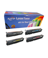 ALEFSP Compatible Toner Cartridge for HP 202X CF500X CF501X CF502X CF503X (KCYM) - $57.99