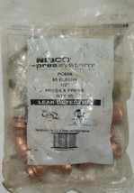 Nibco Press System PC606 45 Degree Elbow 1/2 Inch 9042800PC Pack of 10 image 1