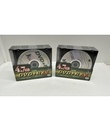 Lot Of 2 KHYPERMEDIA DVD+R 4X Recordable DVD Disc10 Pack 120 Min 4.7GB NEW - £15.73 GBP