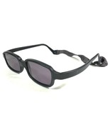 Miraflex Sunglasses NEW BABY 2 Black Rectangular Frames with Purple Lens... - £51.42 GBP