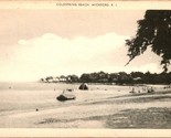 Vtg Postcard Rhode Island RI Wickford Coldspring Beach Unused Berger Bros. - £10.69 GBP