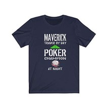 Trader Gift, Maverick Trader Tshirt, Maverick Poker Champion Trader Tee Black - £20.51 GBP