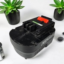 Original OEM Black &amp; Decker Genuine NiCad 12V Battery HPB12 Tested Works - $508.22 MXN