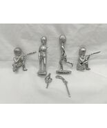 Lot Of (4) Vintage Historical Military British Lead Miniatures 1-3&quot; - €13,08 EUR